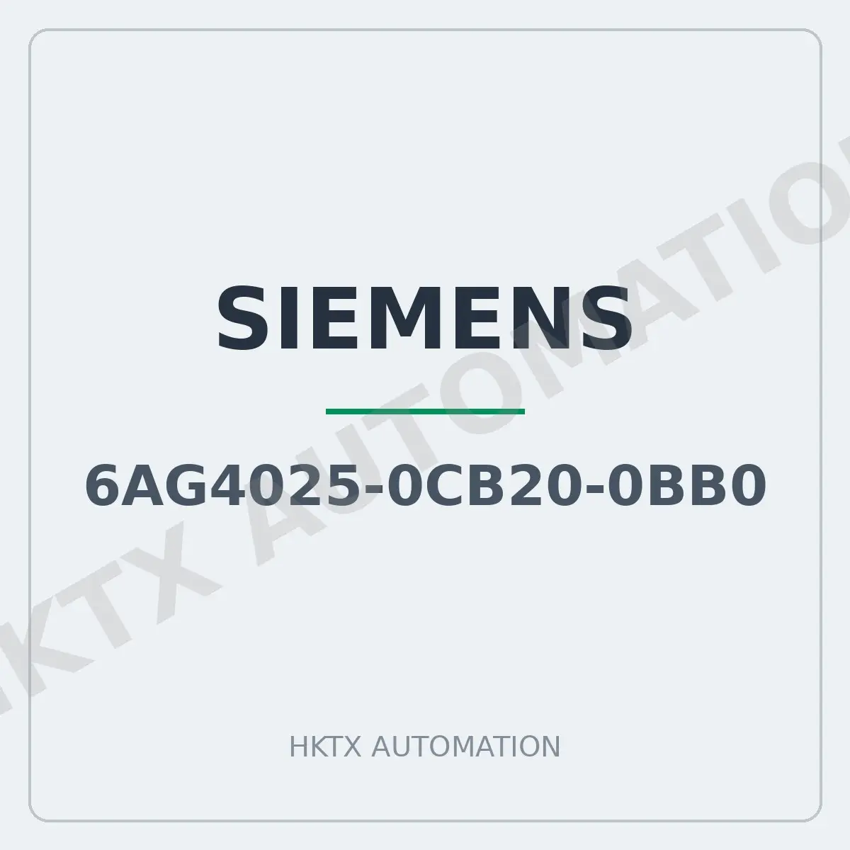 Siemens 6AG4025-0CB20-0BB0