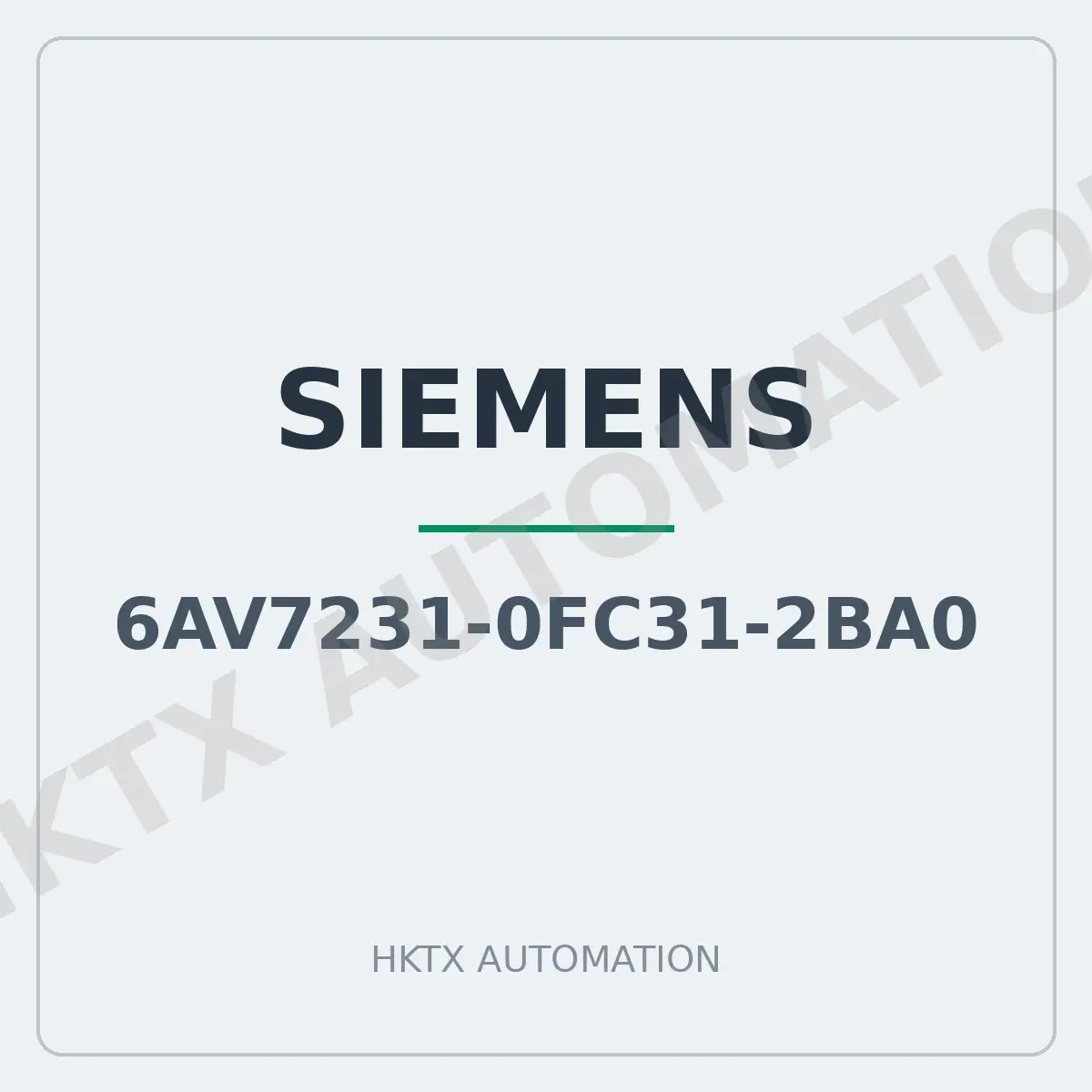 Siemens 6AV7231-0FC31-2BA0