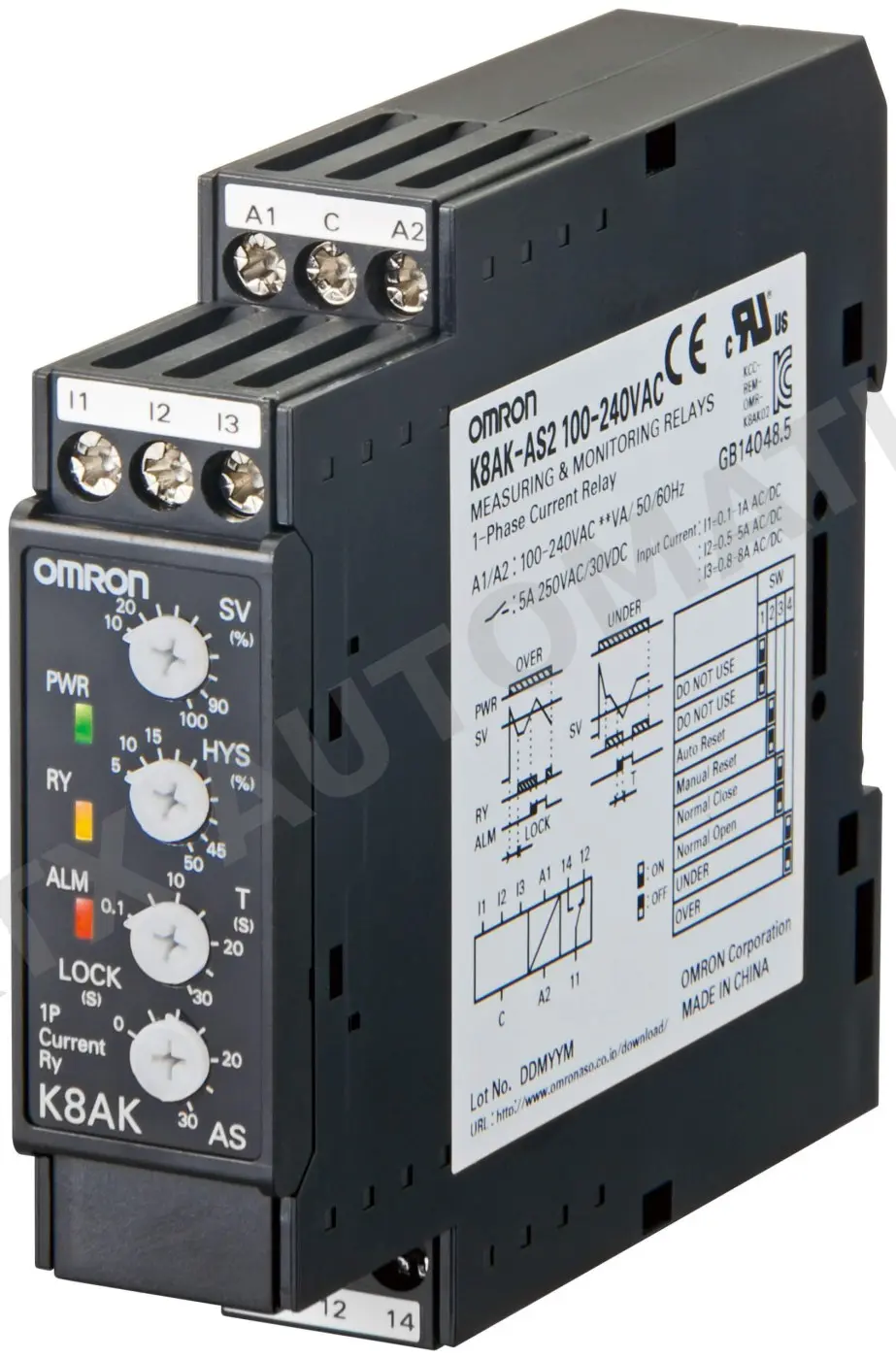 Omron K8AK-AS2-100-240VAC