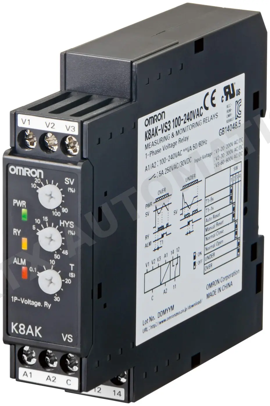 Omron K8AK-VS2-24VAC-DC