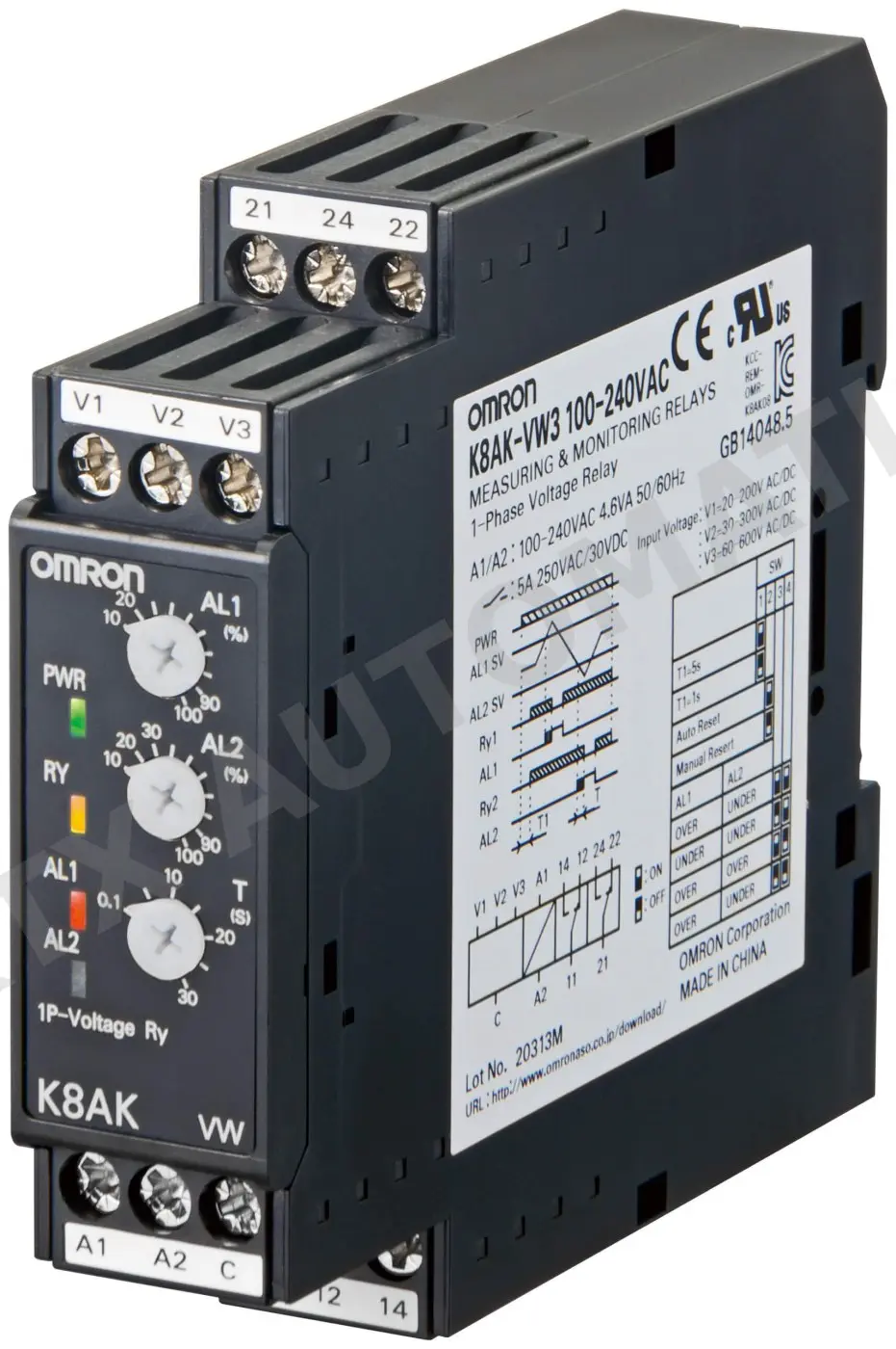 Omron K8AK-VW3-100-240VAC