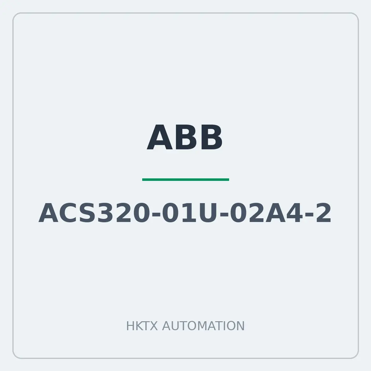ABB ACS320-01U-02A4-2