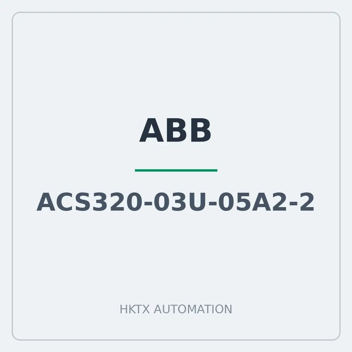 ABB ACS320-03U-05A2-2
