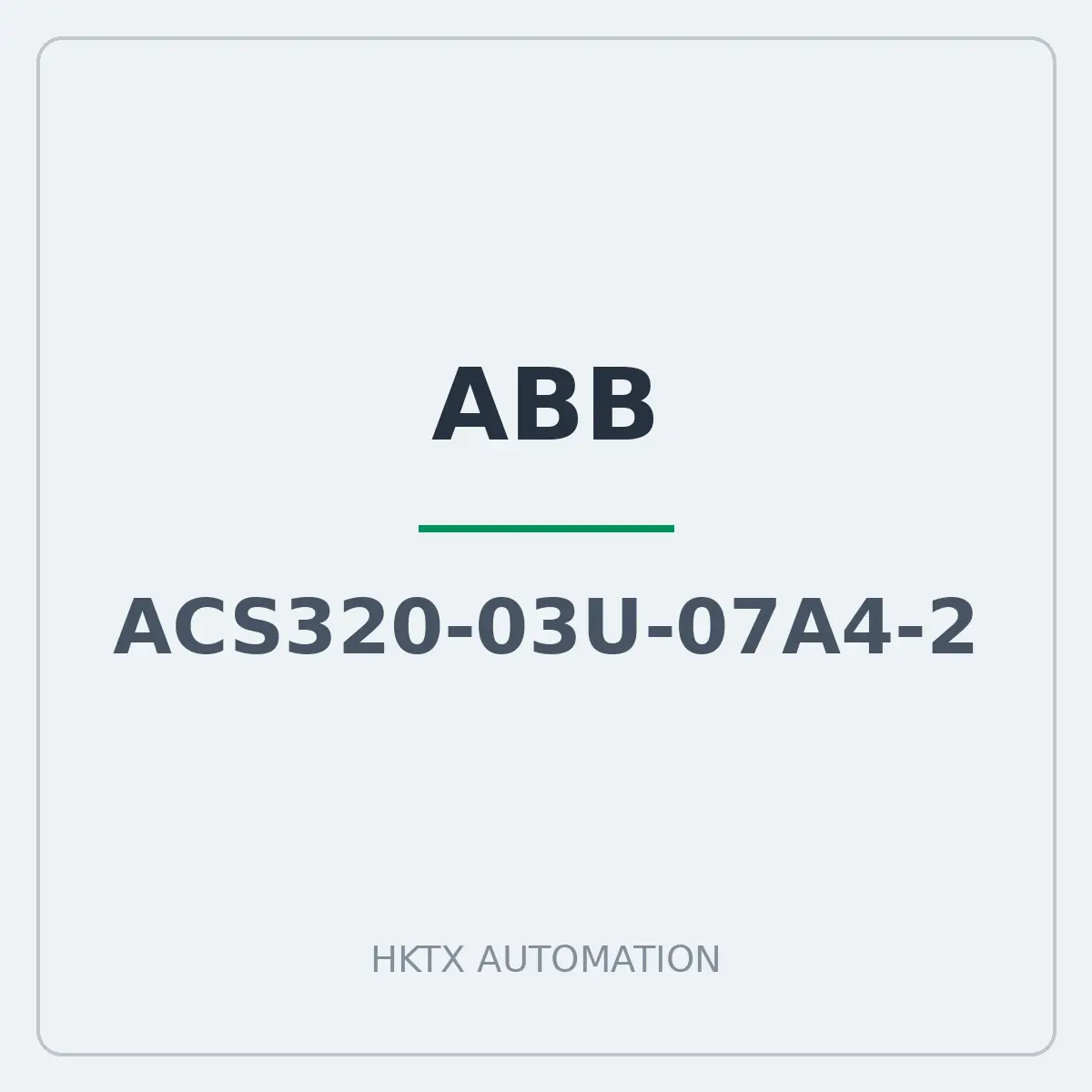 ABB ACS320-03U-07A4-2