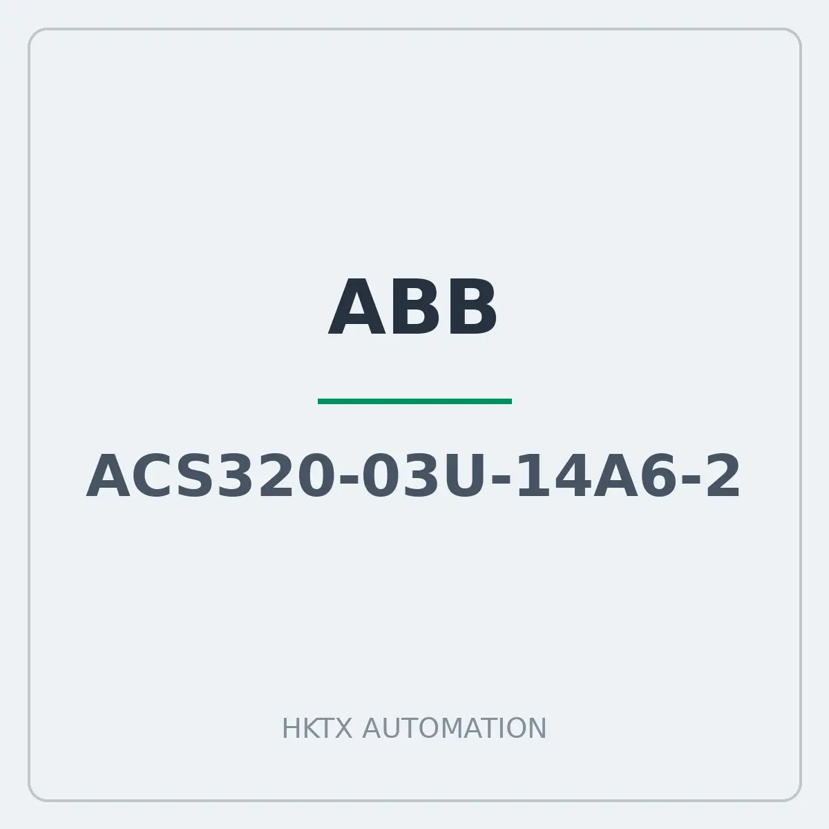 ABB ACS320-03U-14A6-2