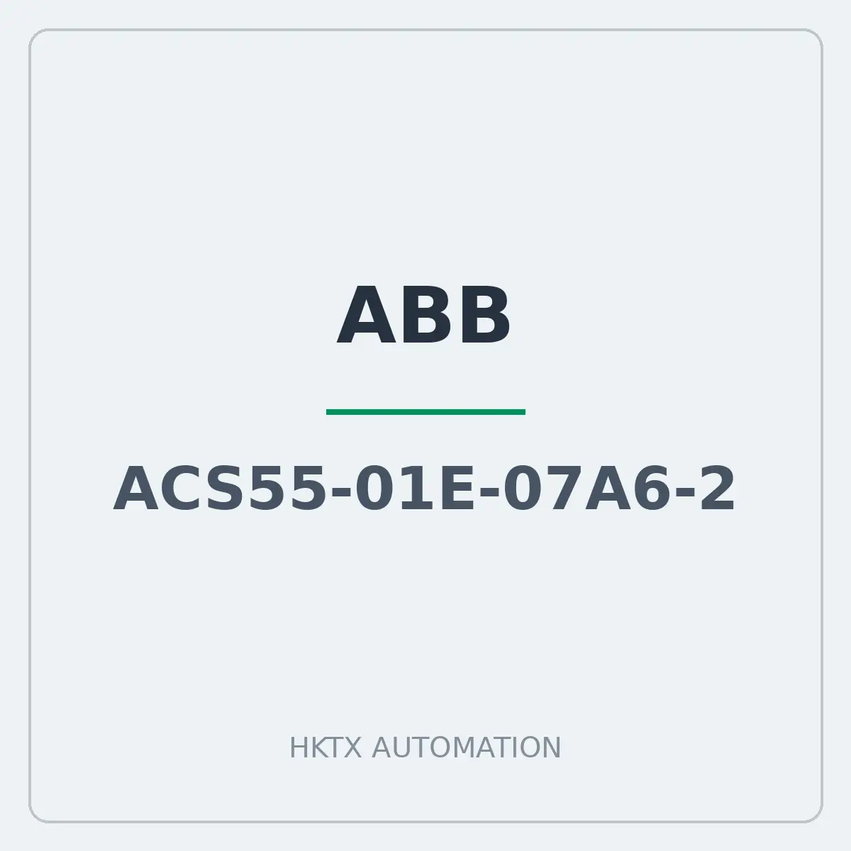 ABB ACS55-01E-07A6-2