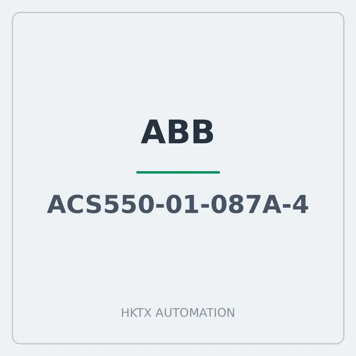 ABB ACS550-01-087A-4