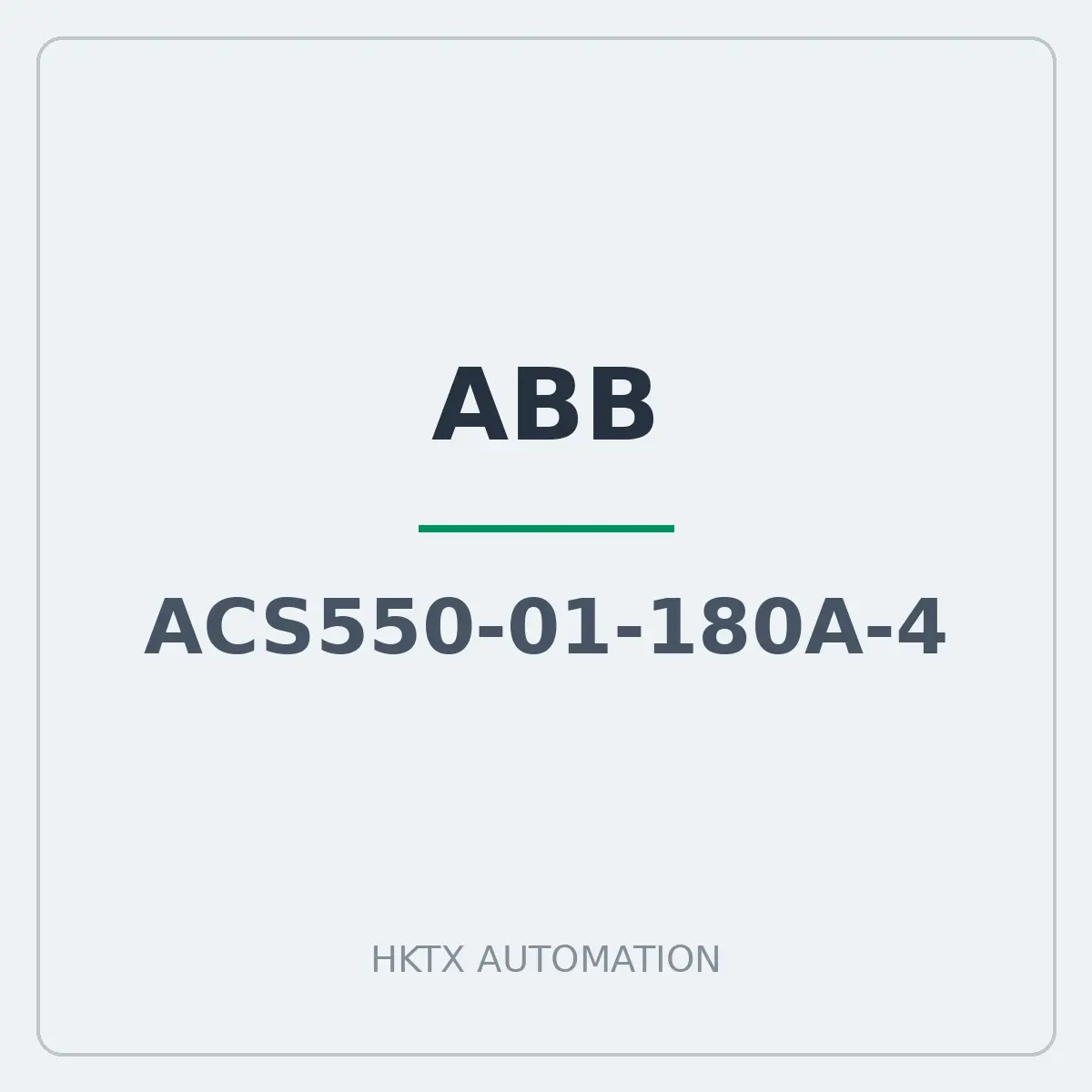 ABB ACS550-01-180A-4