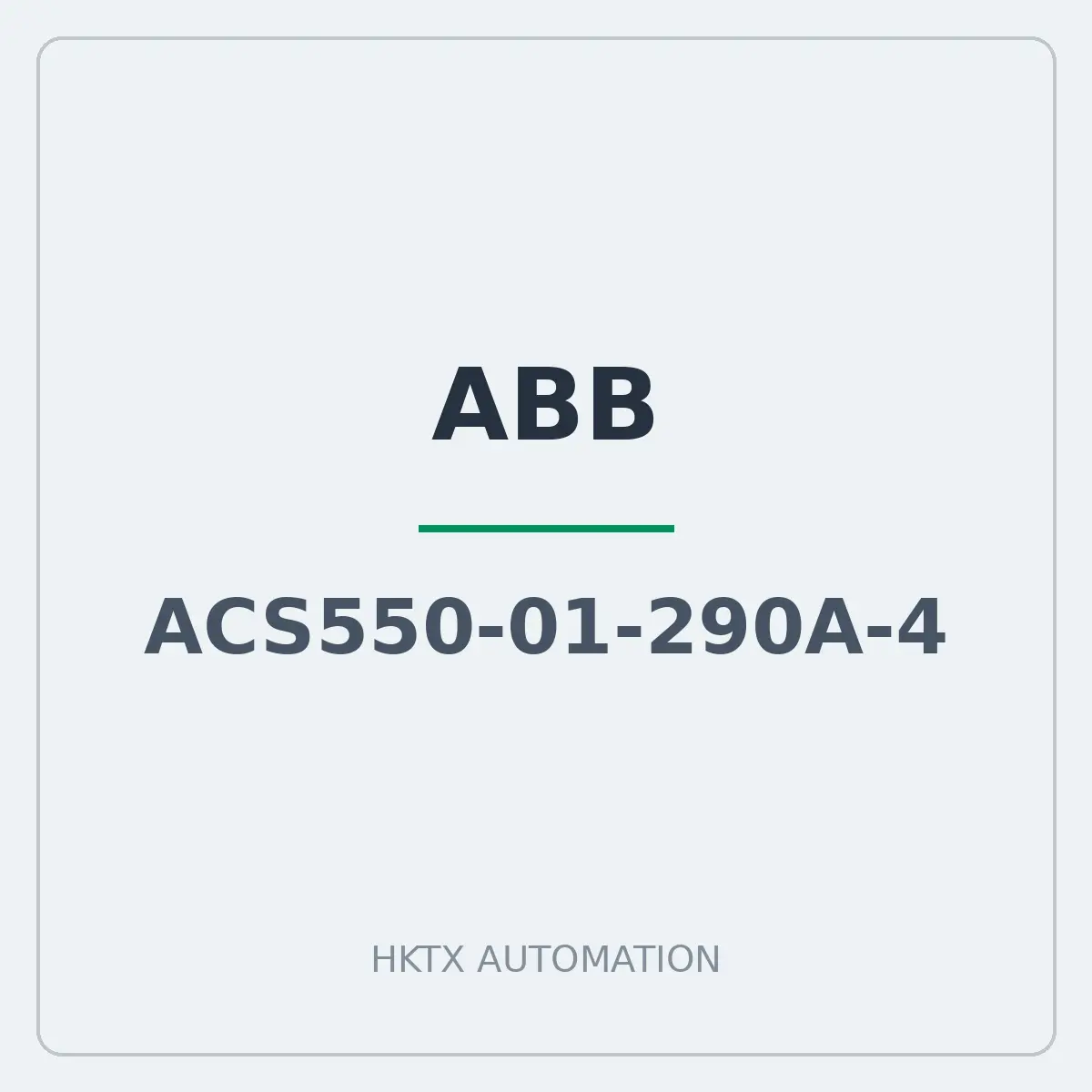 ABB ACS550-01-290A-4