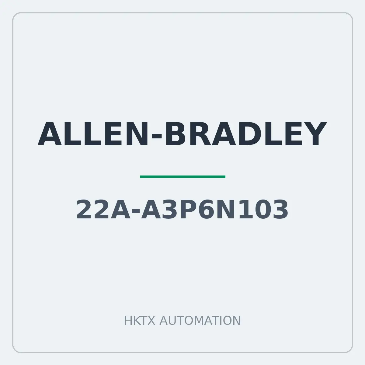 Allen-Bradley 22A-A3P6N103
