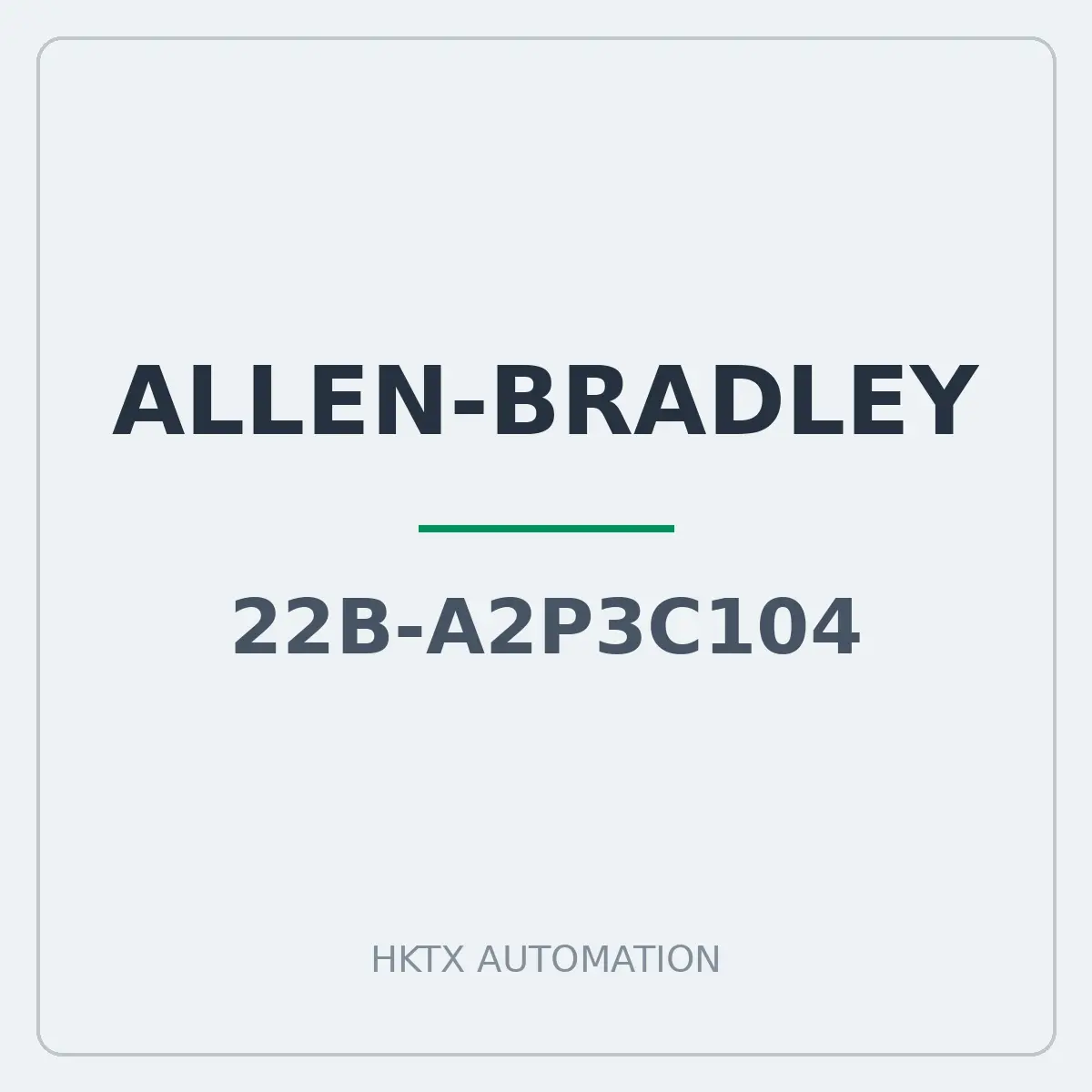 Allen-Bradley 22B-A2P3C104