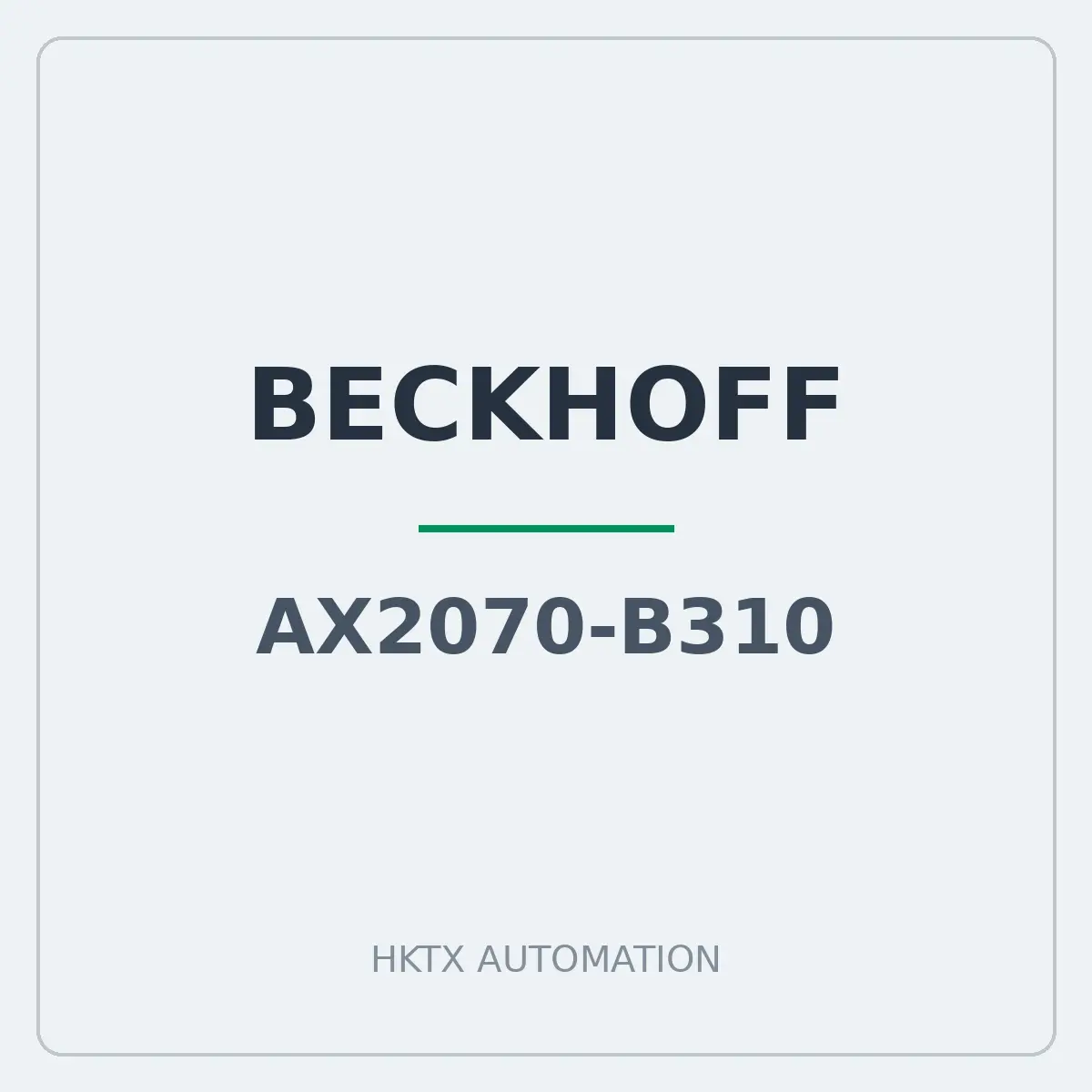 Beckhoff AX2070-B310