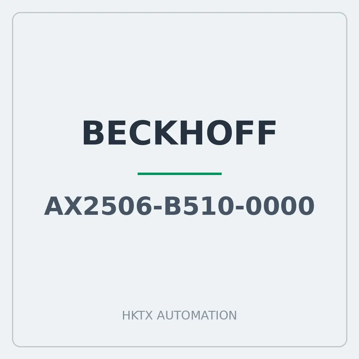 Beckhoff AX2506-B510-0000