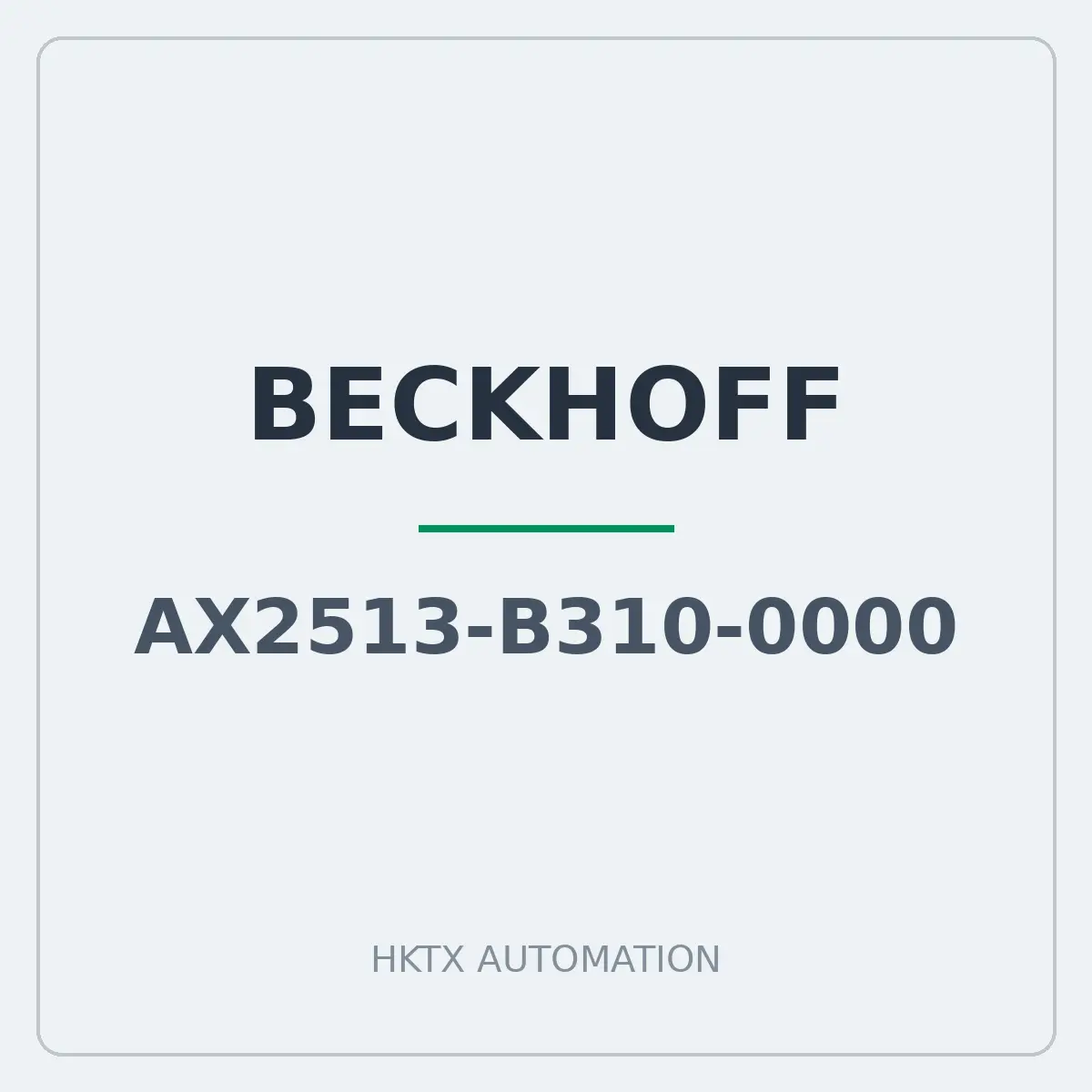 Beckhoff AX2513-B310-0000