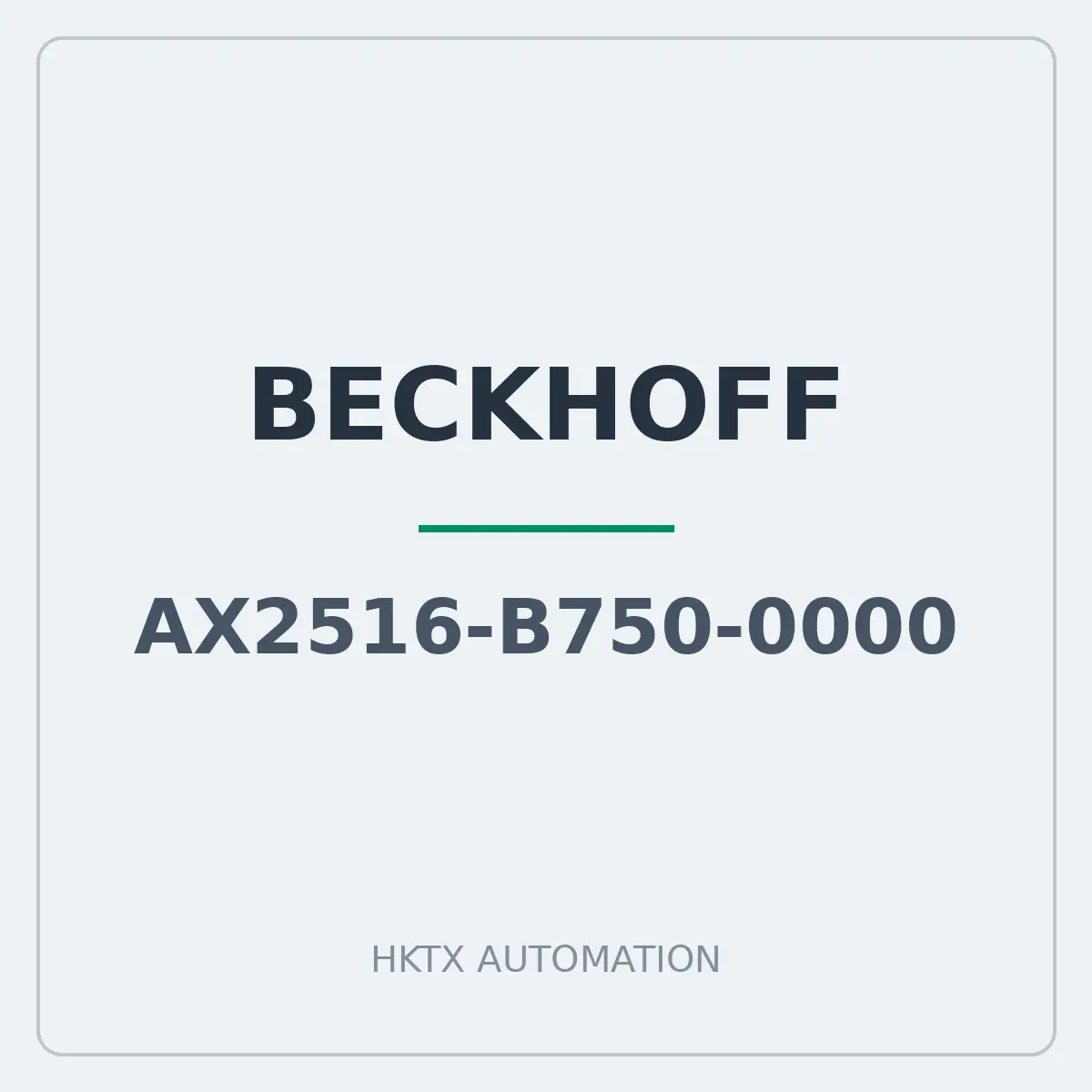 Beckhoff AX2516-B750-0000