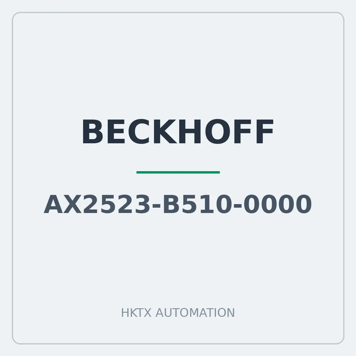 Beckhoff AX2523-B510-0000