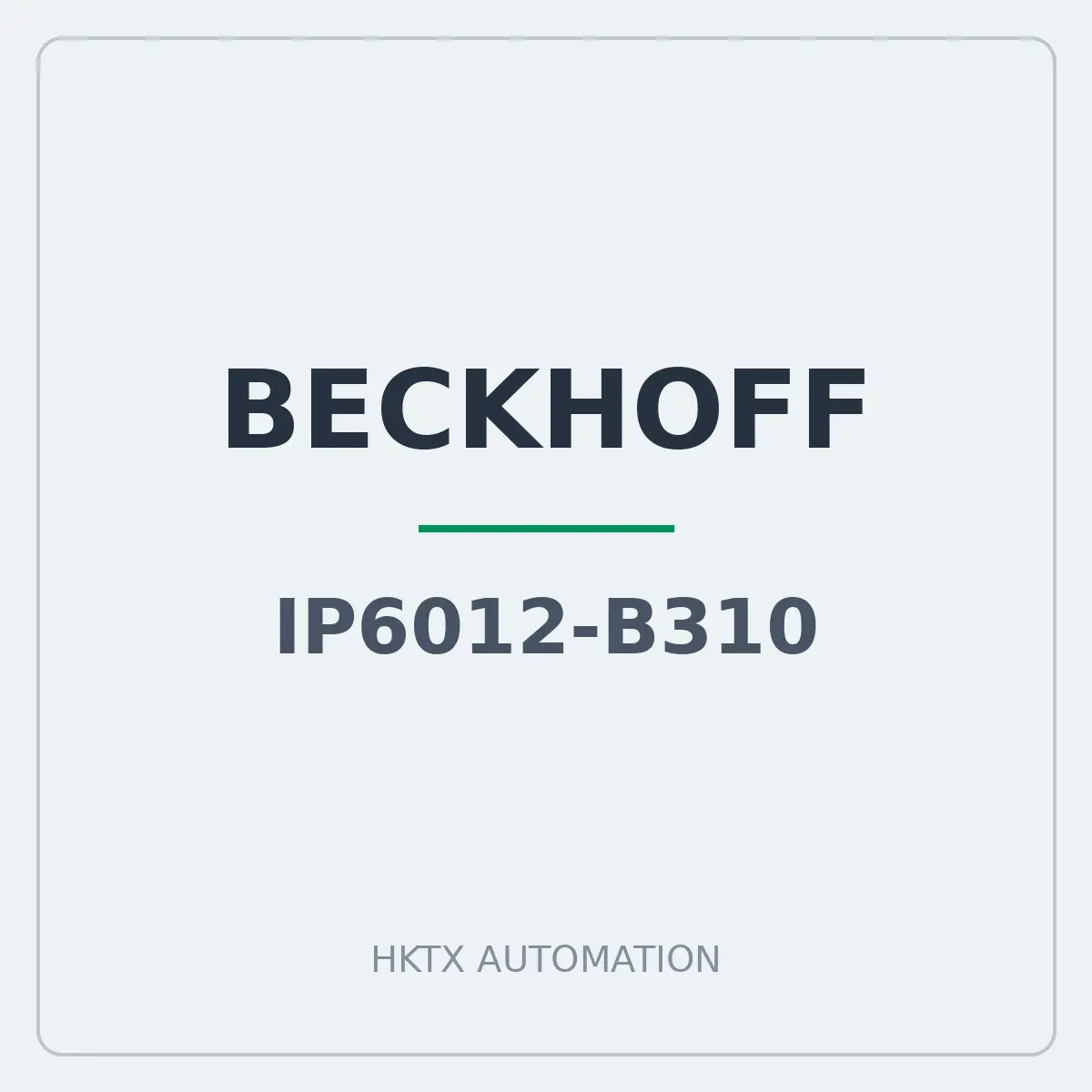 Beckhoff IP6012-B310