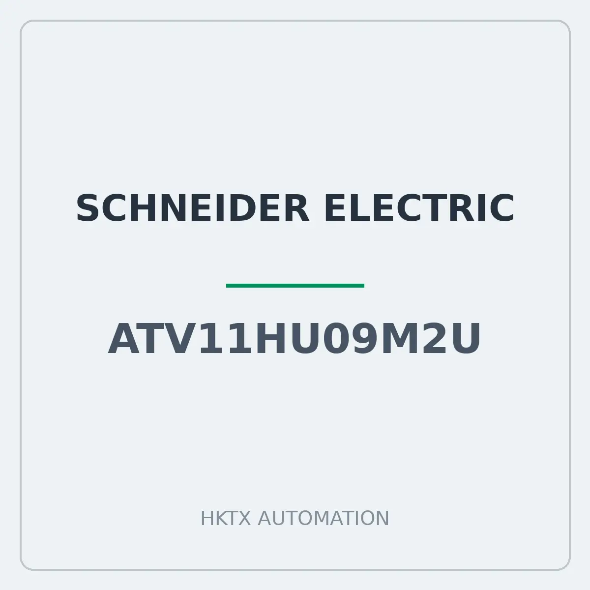Schneider Electric ATV11HU09M2U