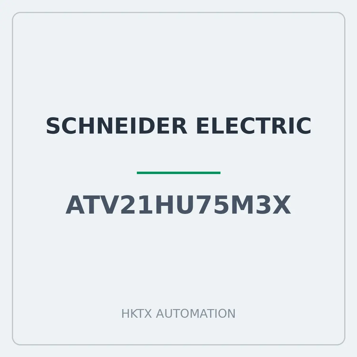 Schneider Electric ATV21HU75M3X