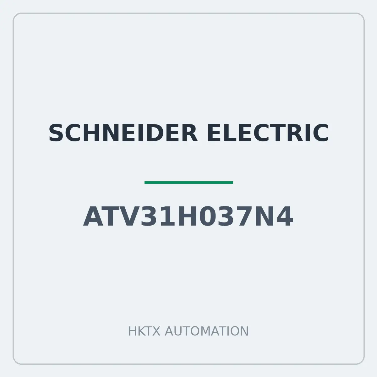 Schneider Electric ATV31H037N4