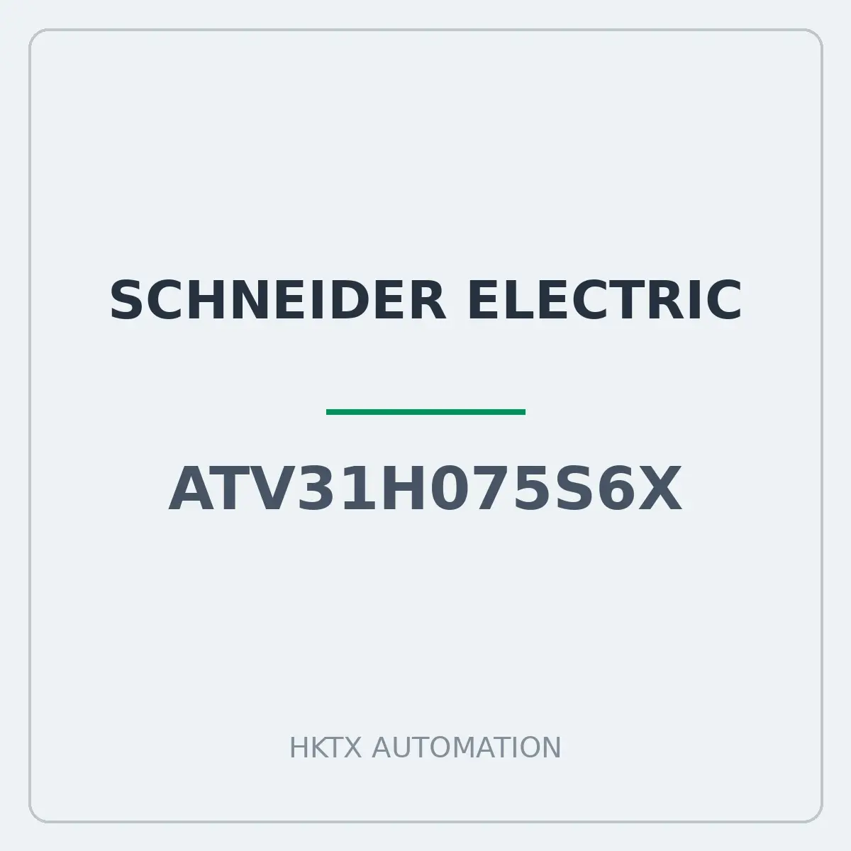 Schneider Electric ATV31H075S6X