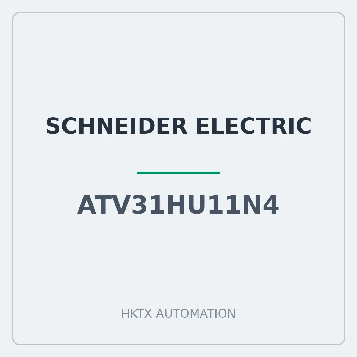Schneider Electric ATV31HU11N4
