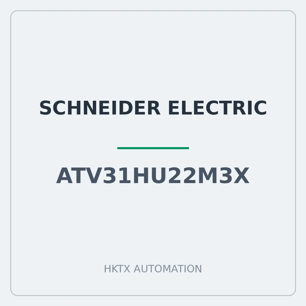 Schneider Electric ATV31HU22M3X
