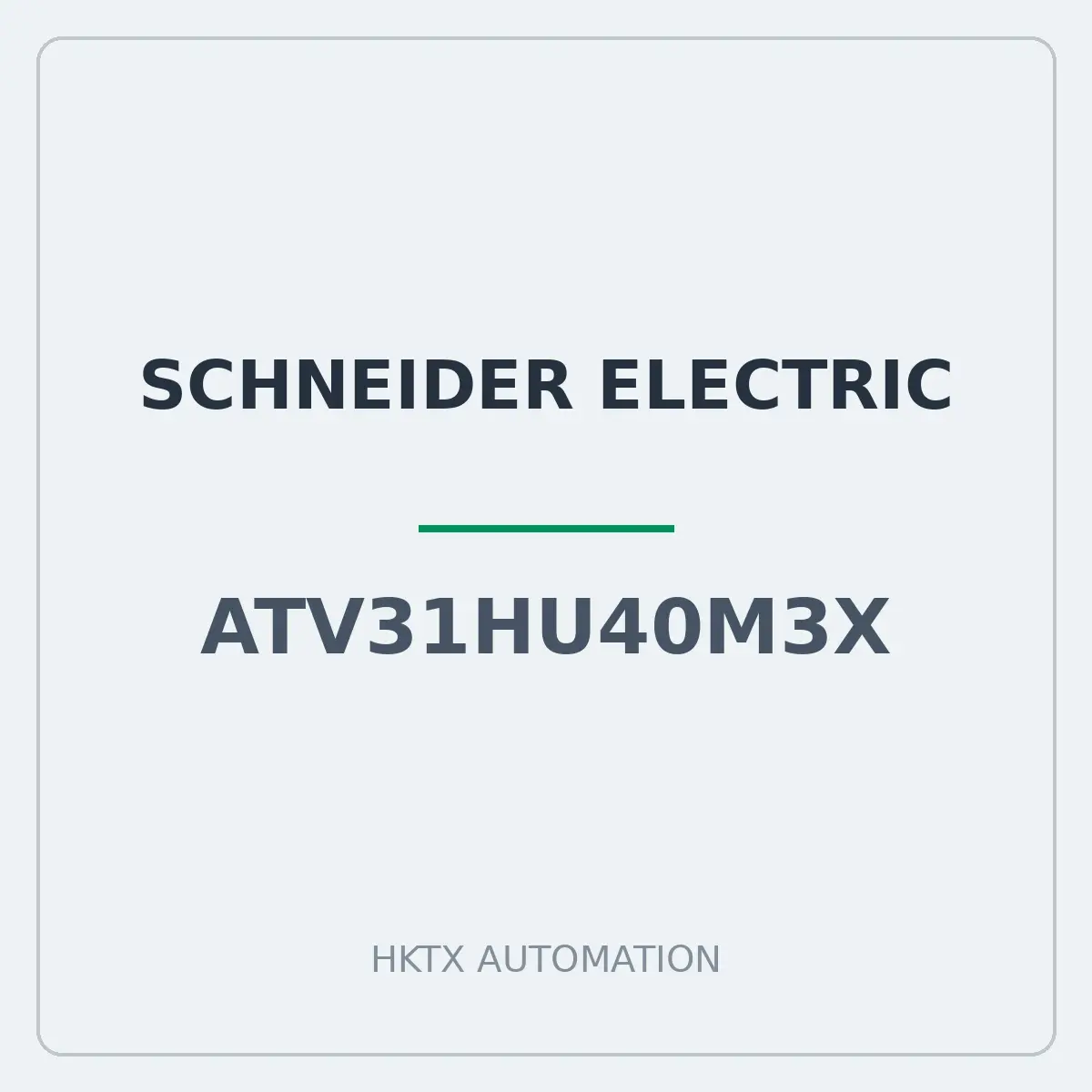 Schneider Electric ATV31HU40M3X