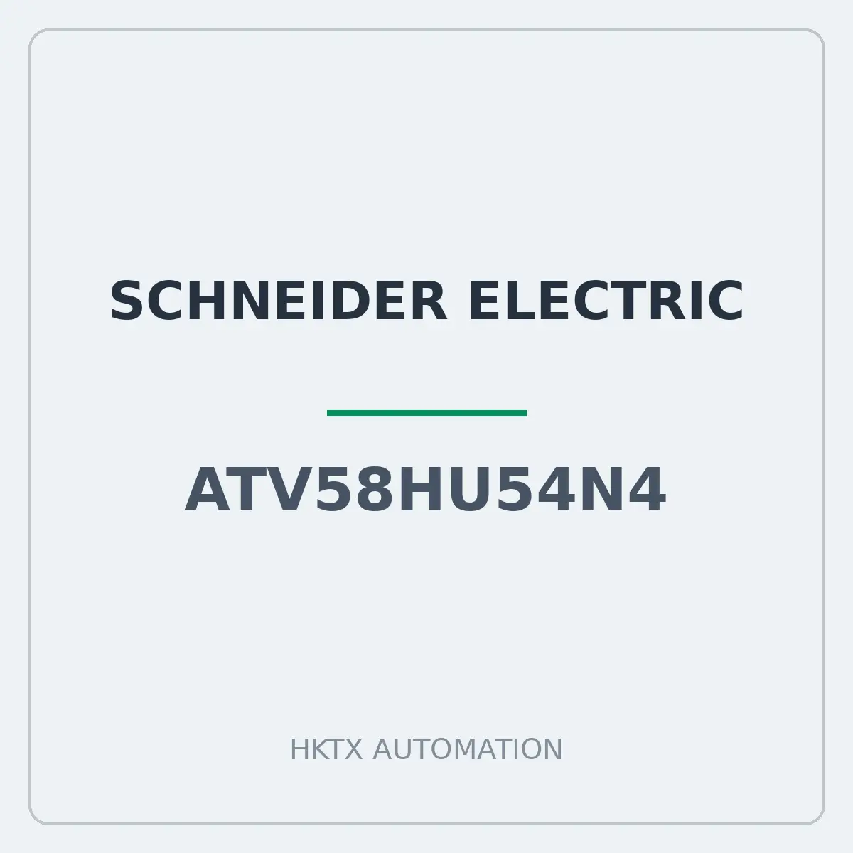 Schneider Electric ATV58HU54N4