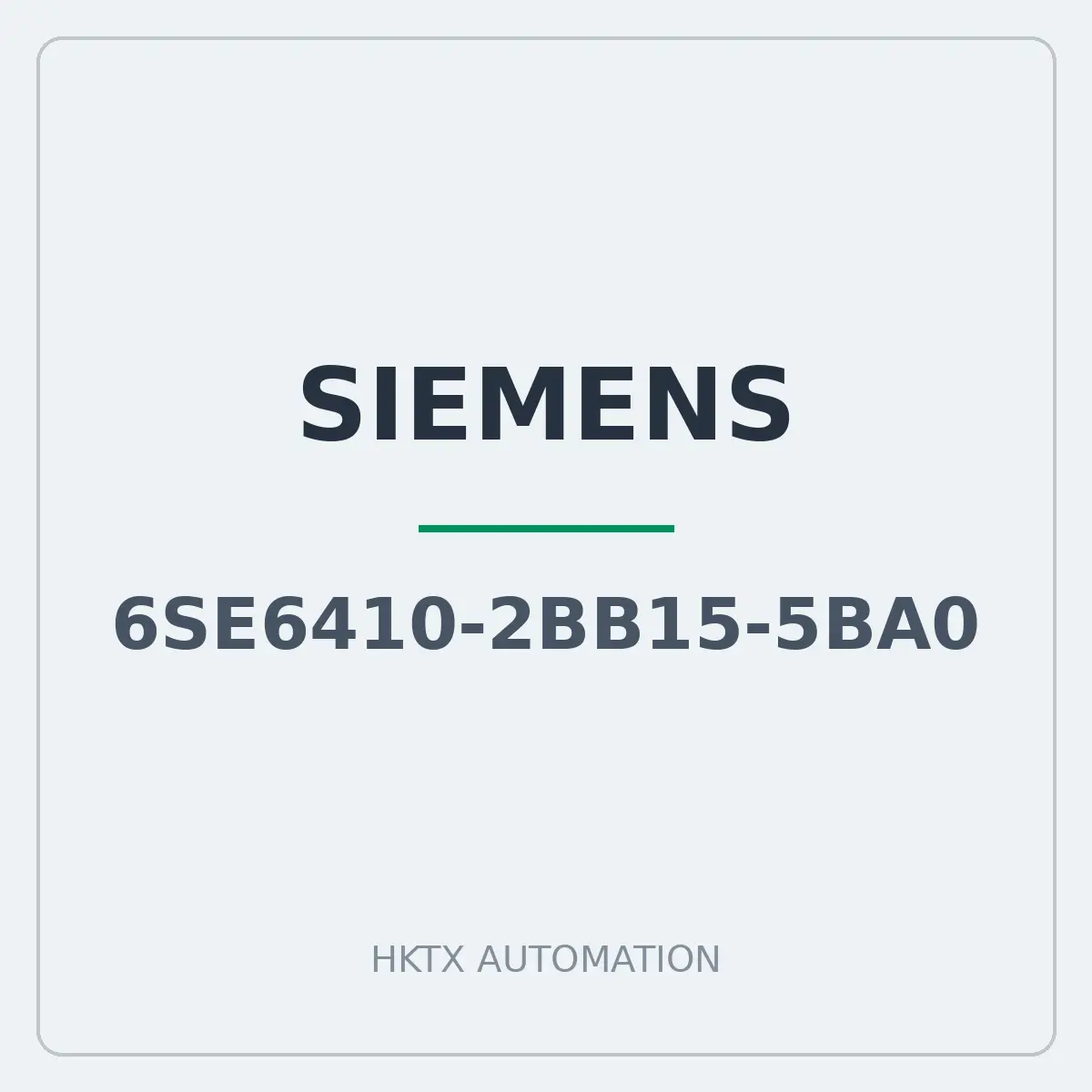 Siemens 6SE6410-2BB15-5BA0