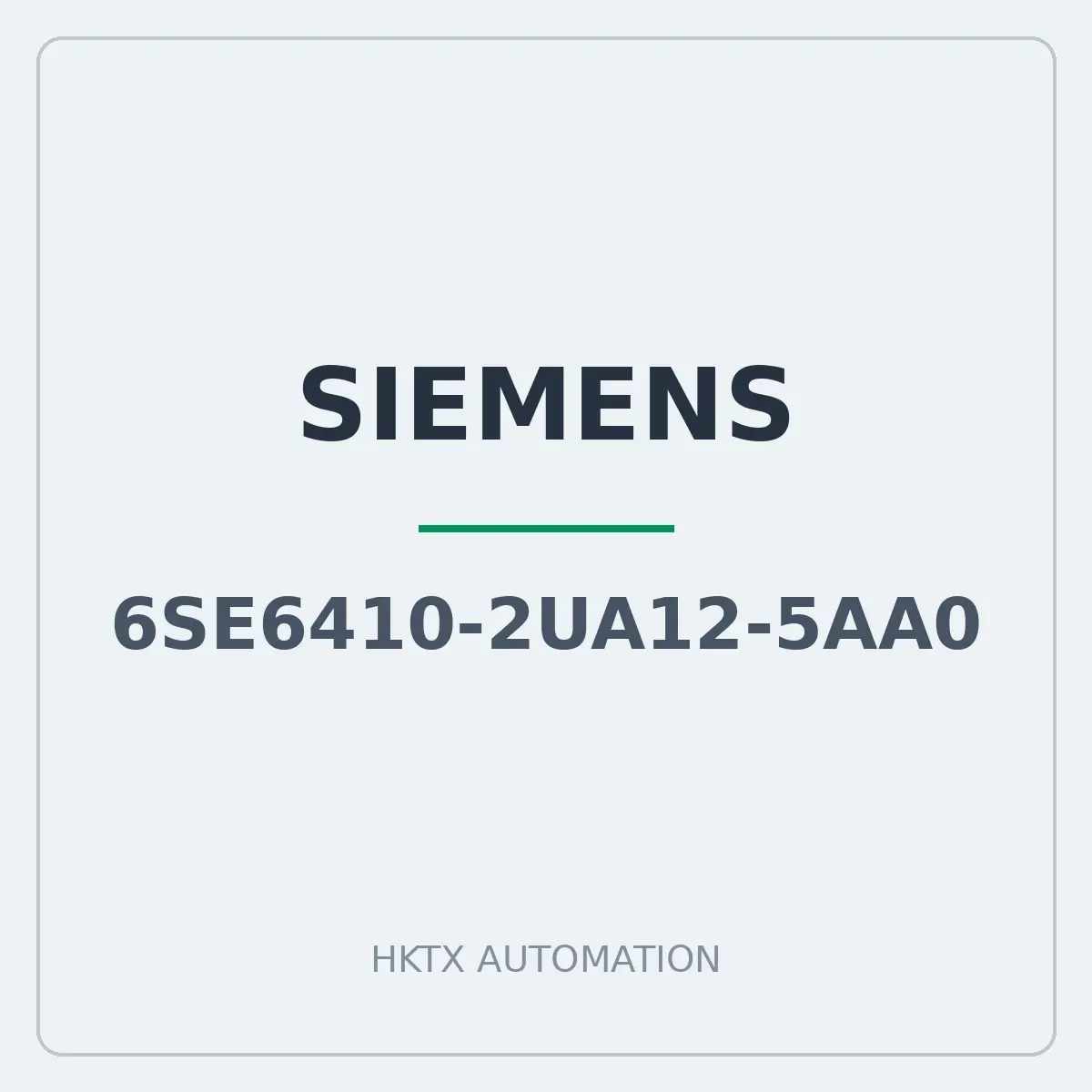Siemens 6SE6410-2UA12-5AA0
