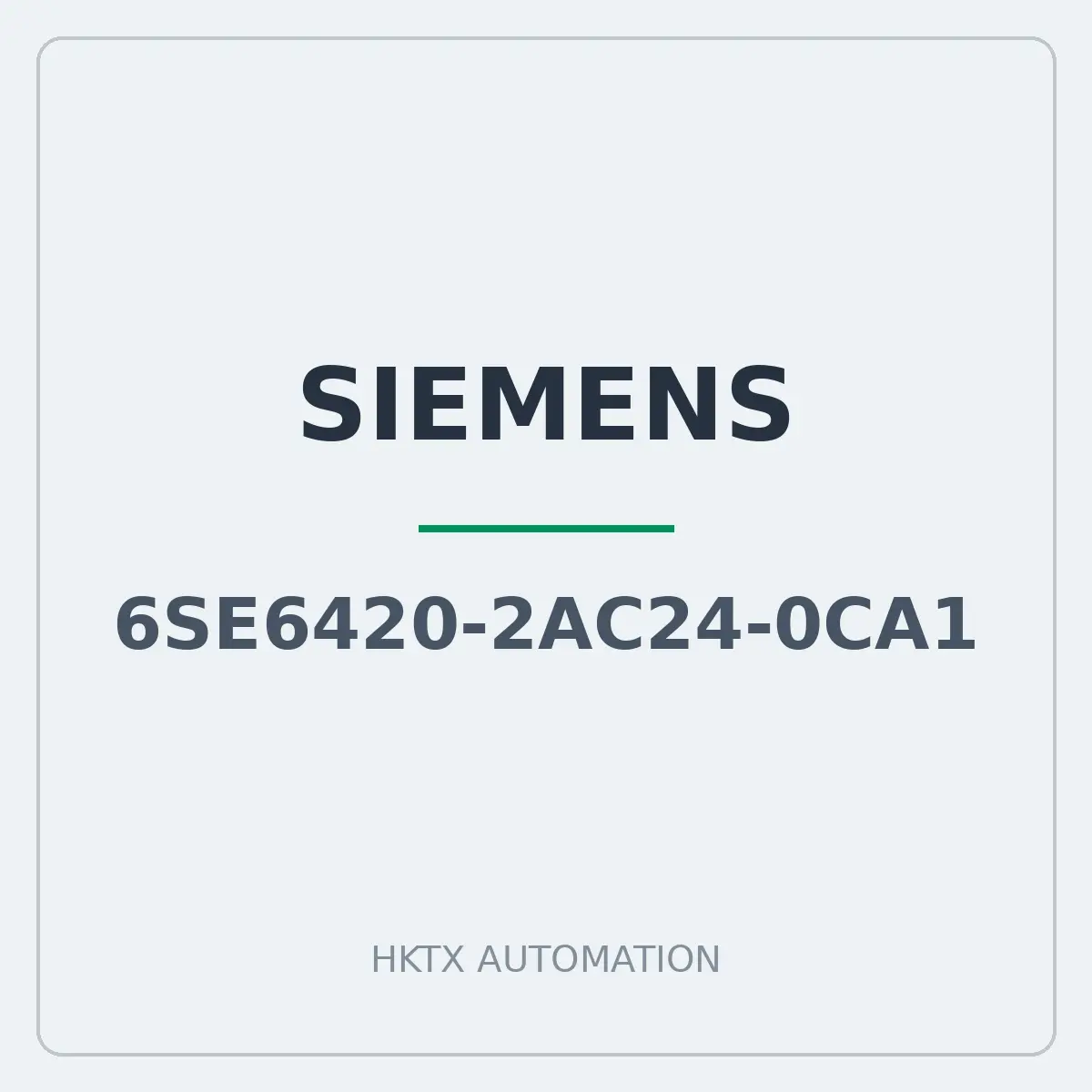 Siemens 6SE6420-2AC24-0CA1