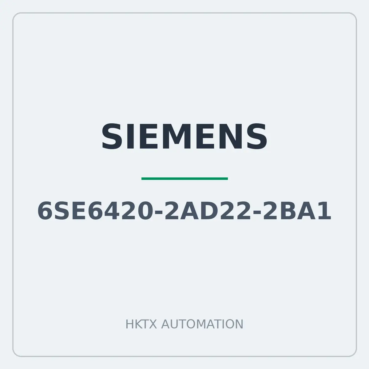 Siemens 6SE6420-2AD22-2BA1
