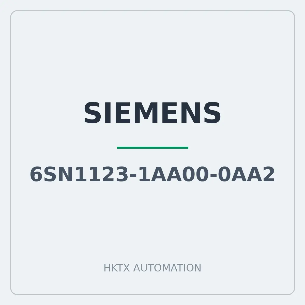 Siemens 6SN1123-1AA00-0AA2