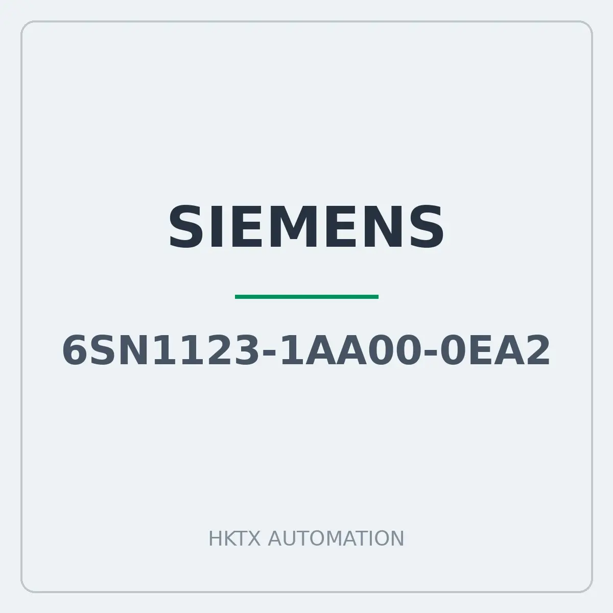 Siemens 6SN1123-1AA00-0EA2
