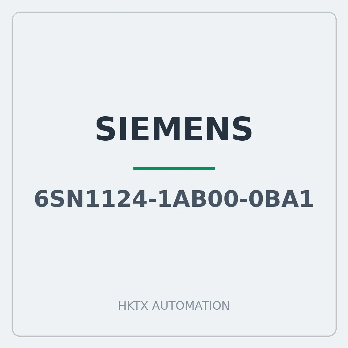 Siemens 6SN1124-1AB00-0BA1